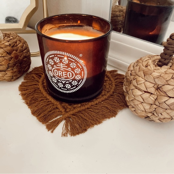 Macrame Heart Coaster - Picture 3 of 4